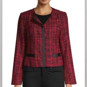 NWT-KARL LAGERFELD PARIS-Long-Sleeve Jacket-Sz 16